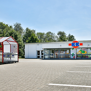 Frontansicht K&K Markt Syke Aussenansicht